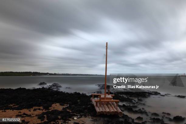 Ocean Raft Wood 194 Wood Raft Ocean Stock Photos, High-Res Pictures, and Images - Getty ...