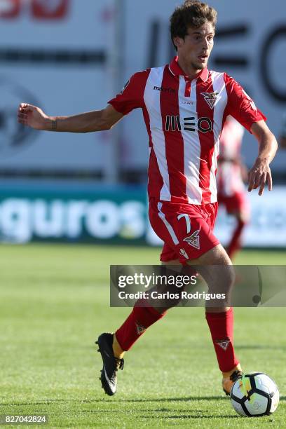 Aves forward Alexandre Guedes from Portugal during the match between Desportivo das Aves vs Sporting CP, for the first round of the Portuguese...