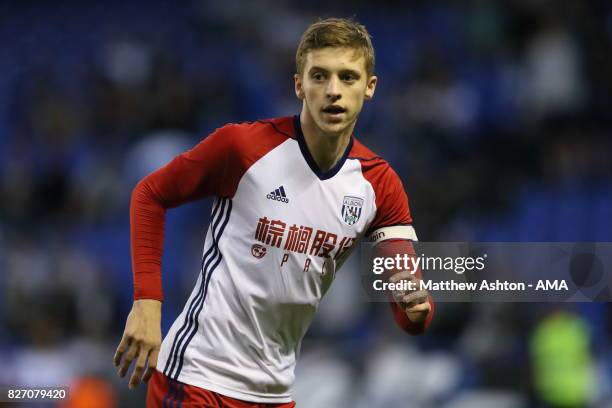 Sam Field of West Bromwich Albion during the Pre-Season Friendly between Deportivo de La Coruna and West Bromwich Albion on August 5, 2017 in La...