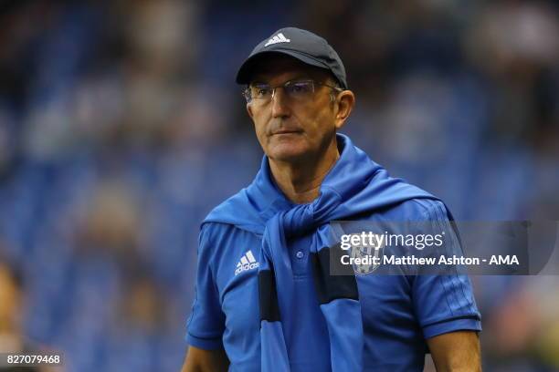 Tony Pulis the head coach / manager of West Bromwich Albion during the Pre-Season Friendly between Deportivo de La Coruna and West Bromwich Albion on...
