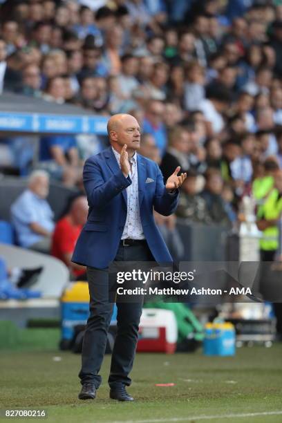 Pepe Mel the head coach / manager of Deportivo de La Coruna during the Pre-Season Friendly between Deportivo de La Coruna and West Bromwich Albion on...