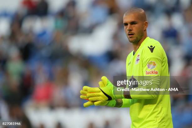 Ruben of Deportivo de La Coruna during the Pre-Season Friendly between Deportivo de La Coruna and West Bromwich Albion on August 5, 2017 in La...