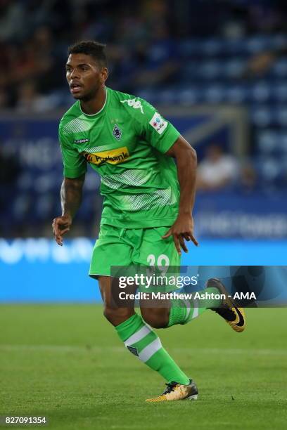 Kwame Yeboah of Borussia Moenchengladbach during the preseason friendly match between Leicester City and Borussia Moenchengladbach at The King Power...