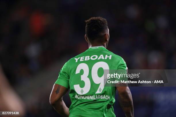 Kwame Yeboah of Borussia Moenchengladbach during the preseason friendly match between Leicester City and Borussia Moenchengladbach at The King Power...