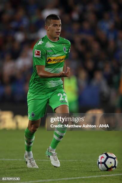 Laszlo Benes of Borussia Moenchengladbach during the preseason friendly match between Leicester City and Borussia Moenchengladbach at The King Power...