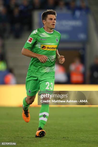 Jonas Hofmann of Borussia Moenchengladbach during the preseason friendly match between Leicester City and Borussia Moenchengladbach at The King Power...