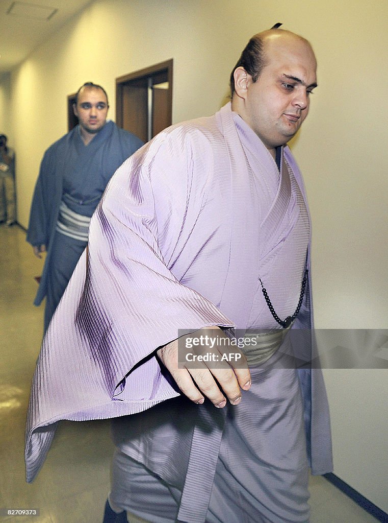 Sumo Russian Rapper Russian sumo wrestling brothers Hakurozan whose name is Batraz... News ...