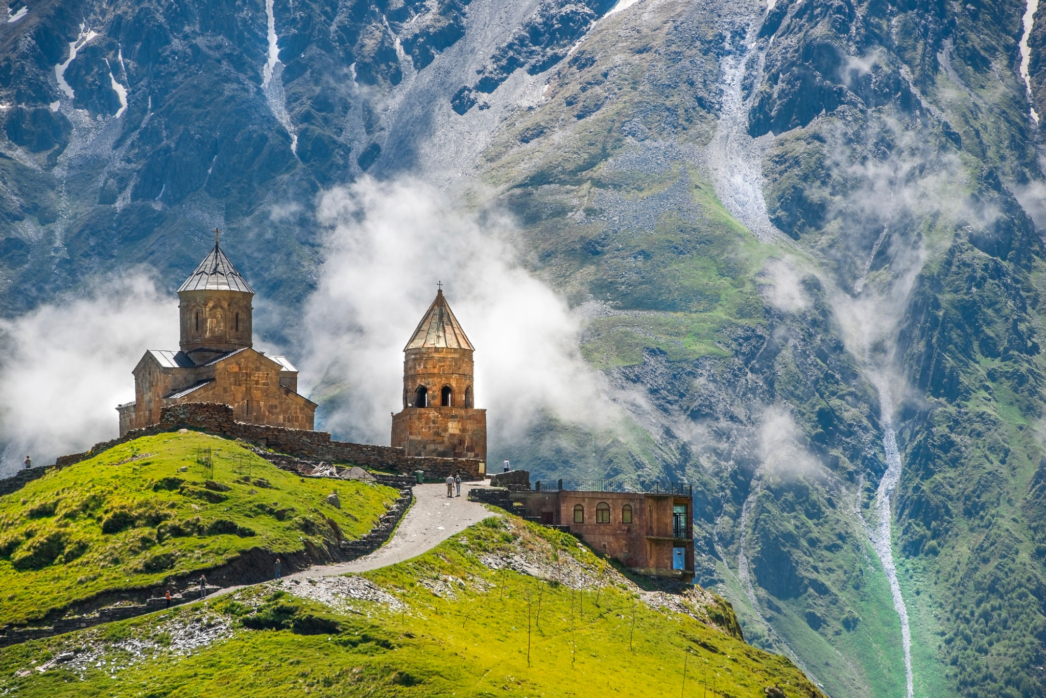 Gergeti Trinity Church in Georgia Gergeti Trinity Church in Georgia