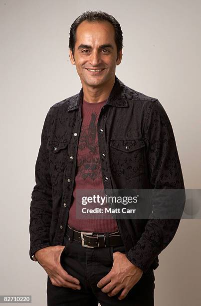 Actor Navid Negahban, from the film "The Stoning of Soraya M.", poses for a portrait during the 2008 Toronto International Film Festival at The...