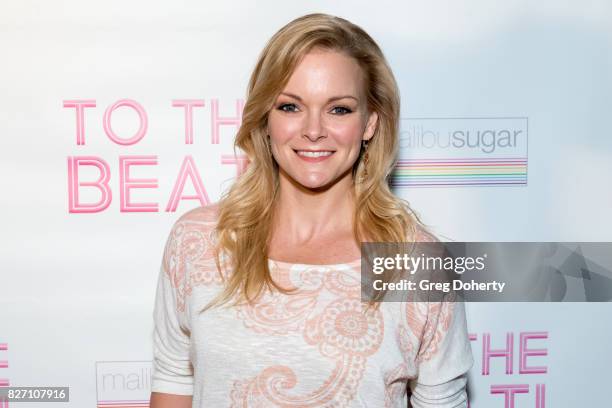 Actress Martha Madison arrives for the "To The Beat" Special Screening at The Colony Theatre on August 6, 2017 in Burbank, California.