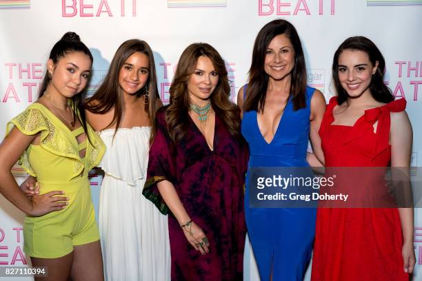 Actors Laura Krystine, Brisa Lalich, Lily Melgar, Marie Wilson and Veronica St. Clare arrive for the "To The Beat" Special Screening at The Colony...