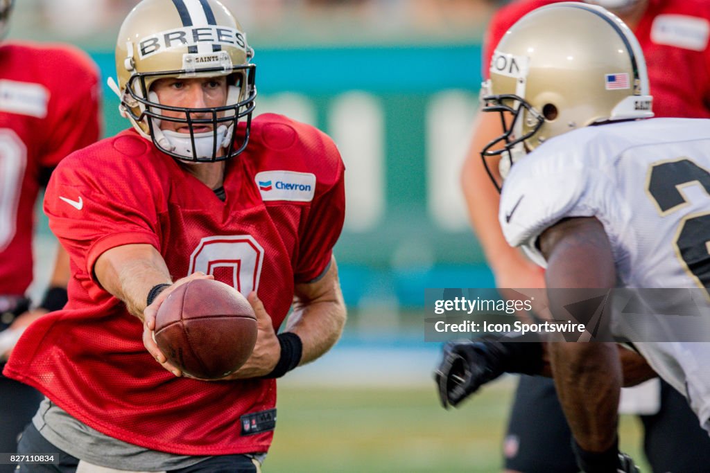 NFL: AUG 06 Saints Training Camp