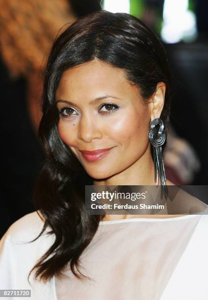 Thandie Newton attends the World Premiere of "RocknRolla" held at the Odeon West End, Leicester Square on September 1, 2008 in London, England.