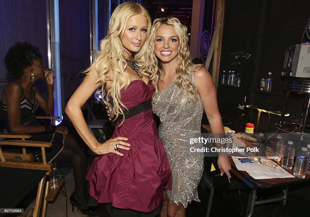 2008 MTV Video Music Awards - Backstage and Audience