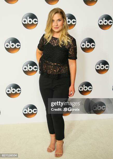 Ellen Woglom attends the 2017 Summer TCA Tour 'Disney ABC Television Group' on August 06, 2017 in Los Angeles, California.