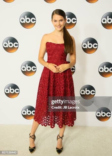 Chloe East attends the 2017 Summer TCA Tour 'Disney ABC Television Group' on August 06, 2017 in Los Angeles, California.
