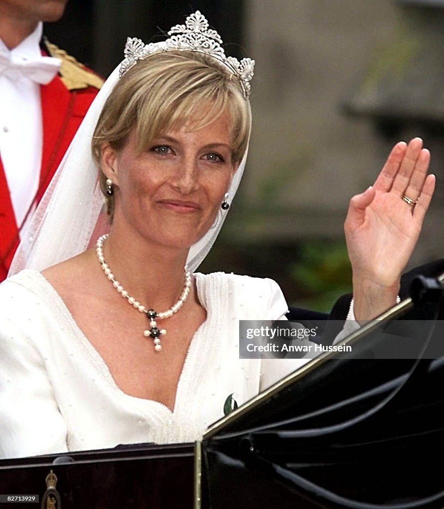 Prince Edward and Sophie Wedding - June 19, 2005