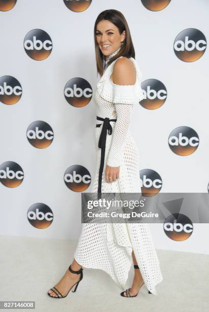 Serinda Swan arrives at the 2017 Summer TCA Tour - Disney ABC Television Group at The Beverly Hilton Hotel on August 6, 2017 in Beverly Hills,...