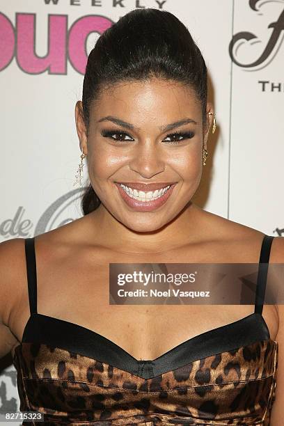 Jordin Sparks attends InTouch Weekly's ICONS+IDOLS Post-VMA Celebration at Chateau Marmont on September 7, 2008 in Los Angeles, California.