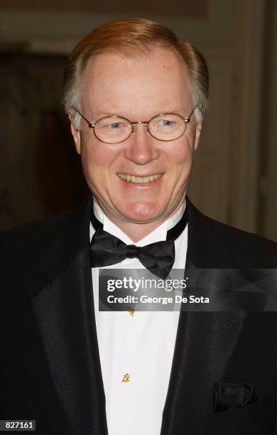 Television newsman Chuck Scarborough attends the Writers Guild of American Awards March 4, 2001 at the Plaza Hotel in New York City.