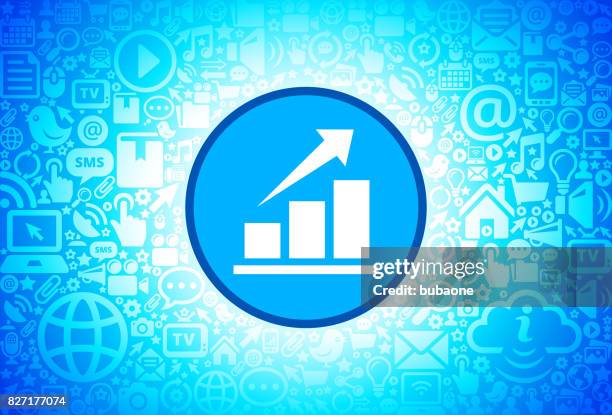 börse-symbol auf internet-technologie-hintergrund - e mail stock illustrations stock-grafiken, -clipart, -cartoons und -symbole