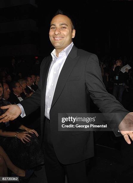 Russell Peters attends The 22nd Annual Gemini Awards at the Conexus Arts Centre on October 28, 2007 in Regina, Canada.