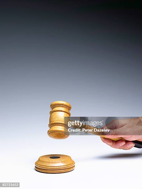 judge using gavel. - judge gavel stock pictures, royalty-free photos & images
