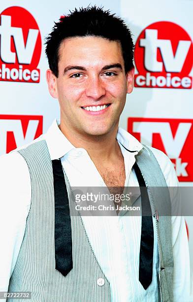 Kevin Sacre arrives at the TV Quick and TV Choice Awards at the Dorchester on September 8, 2008 in London, England.