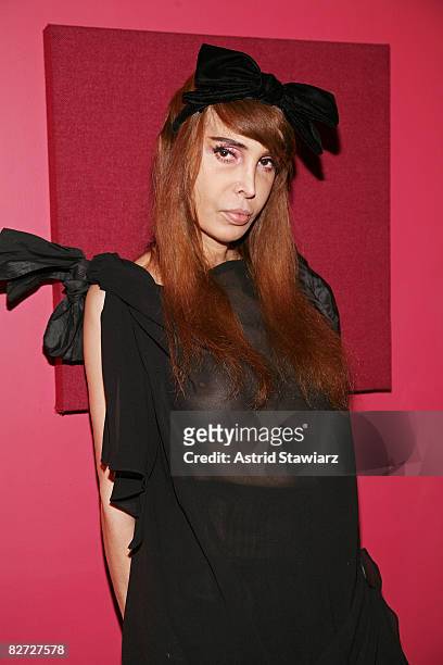 Sophia Lamar attends the Chris Benz Spring 2009 fashion show during Mercedes-Benz Fashion Week at 37 Arts on September 8, 2008 in New York City.