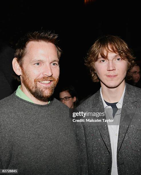 Director Matt Aselton and actor Paul Dano, arrives at the "Gigantic" premiere during the 2008 Toronto International Film Festival held at the Isabel...