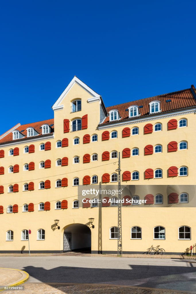Warehouse-like Apartment Building in Copenhagen Denmark