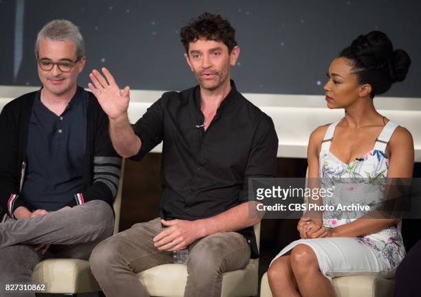 Panel session for the new CBS All Access show, STAR TREK: DISCOVERY, at the TCA presentations at CBS Studio Center in Los Angeles, August 1, 2017....