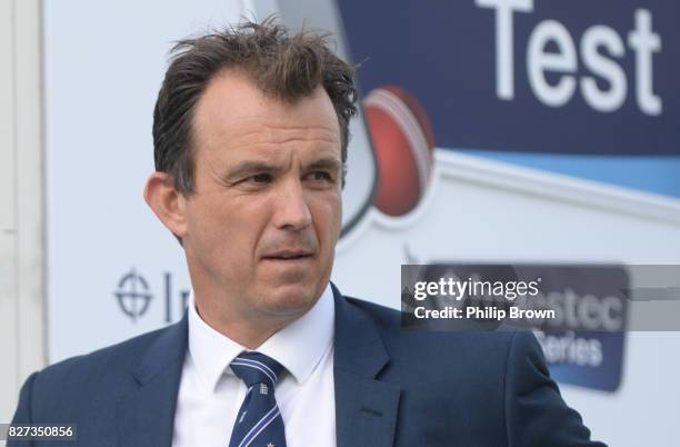 Tom Harrison, the CEO and the England and Wales cricket board after England won the 4th Investec Test match between England and South Africa at Old...