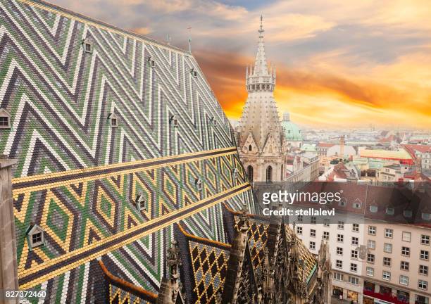 聖ステファン大聖堂、ウィーン（オーストリア） - リングストラッセ ストックフォトと画像