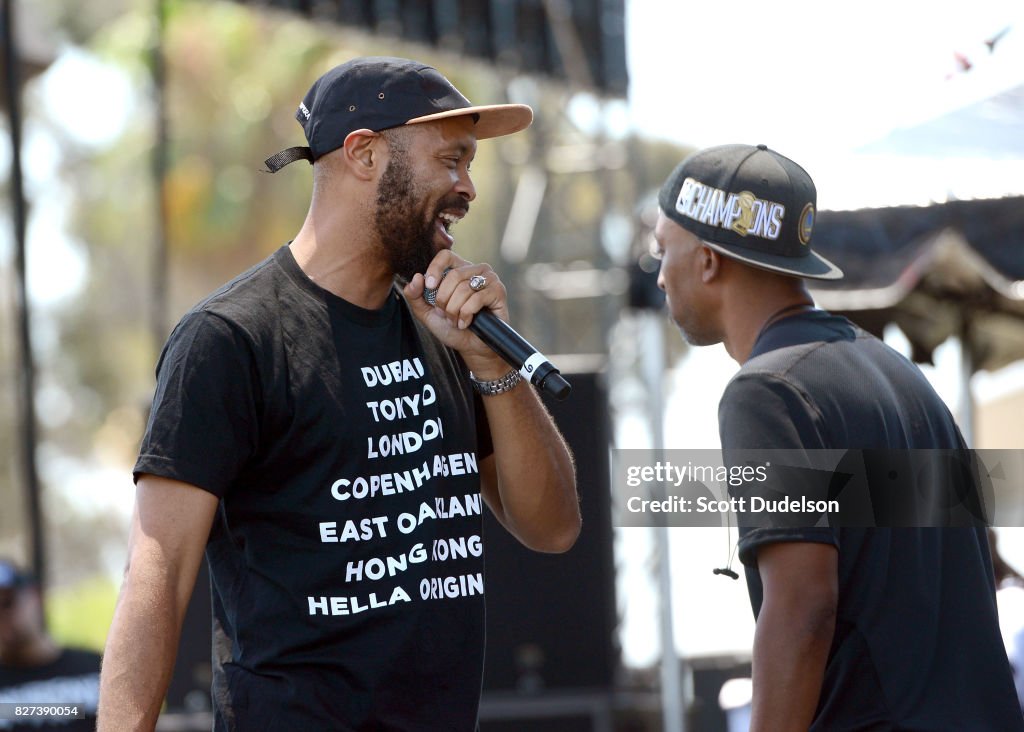 Rbx Rapper Lbc Rapper Tajai of Souls of Mischief and Hieroglyphics attends the... News ...