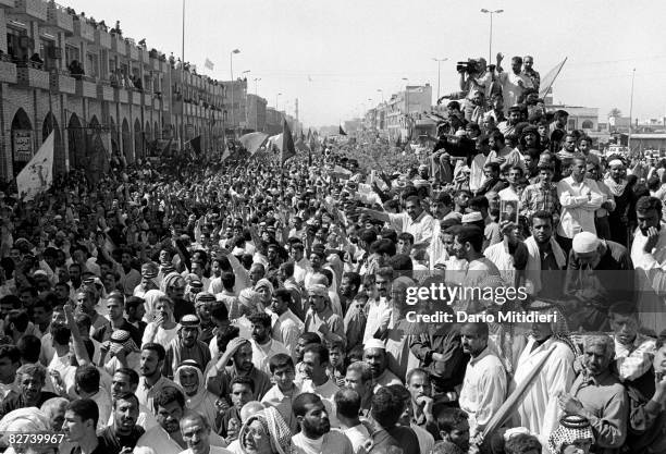 Following the fall of Saddam Hussein?s regime, an estimated 2 million Shiites Muslims marched to the Holy City of Karbala in Iraq on Tuesday April,...