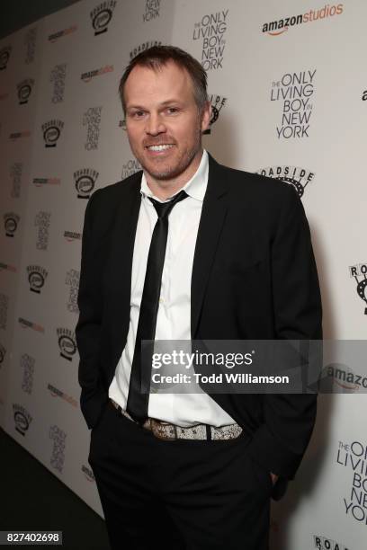 Director Marc Webb attends "The Only Living Boy In New York" Premiere at Museum of Modern Art on August 7, 2017 in New York City.