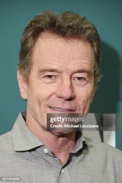 Actor Bryan Cranston attends a conversation with Tom Santopietro to discuss his new book "A Life in Parts" at Barnes & Noble Union Square on August...