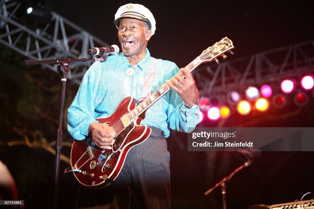 Chuck Berry At Long Beach Blues Festival
