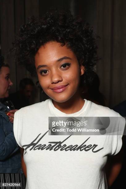 Kiersey Clemons attends "The Only Living Boy In New York" Premiere after party at The Rainbow Room on August 7, 2017 in New York City.