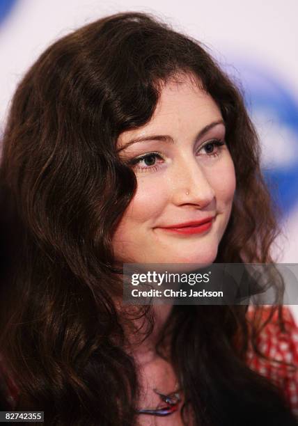 Rachel Unthank arrives at the Mercury Music Prize 2008 at Grosvenor House Hotel on September 9, 2008 in London, England.