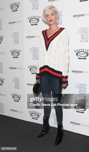 Taylor Bagley attends "The Only Living Boy In New York" New York premiere at The Museum of Modern Art on August 7, 2017 in New York City.