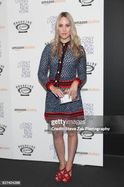 Elizabeth Kurpis attends "The Only Living Boy In New York" New York premiere at The Museum of Modern Art on August 7, 2017 in New York City.