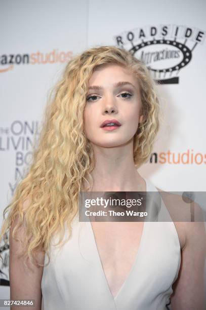 Elena Kampouris attends "The Only Living Boy In New York" New York Premiere at The Museum of Modern Art on August 7, 2017 in New York City.