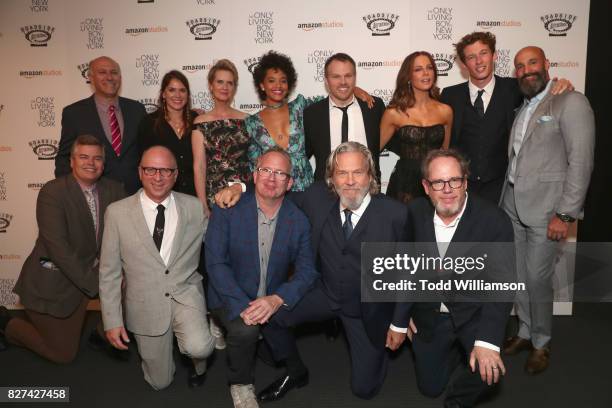 Howard Cohen, Julie, Cynthia Nixon, Kiersey Clemons, Marc Webb, Kate Beckinsale, Callum Turner, and Amazon Studios' Worldwide Head of Motion Pictures...