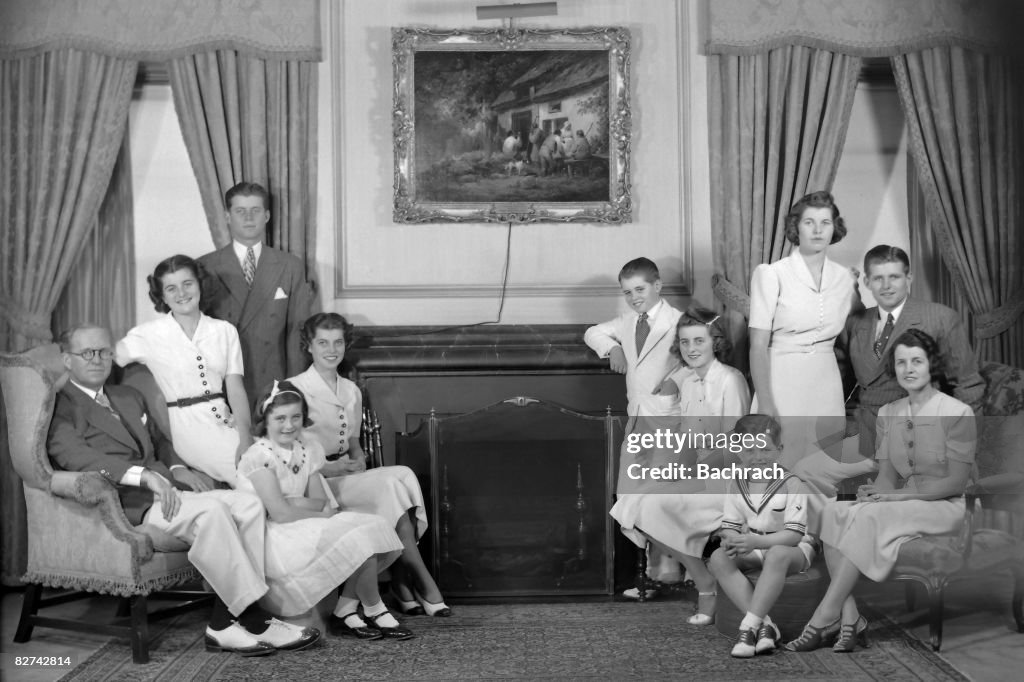 Portrait Of The Kennedy Family