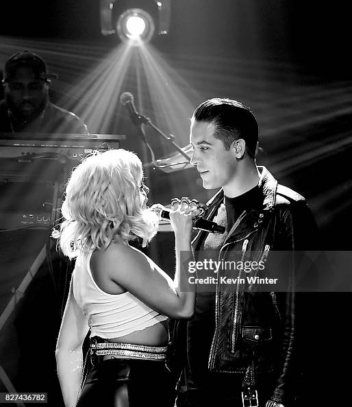 Fvff Singer Bebe Rexha (L0 and rapper G-Eazy perform onstage during... News ...