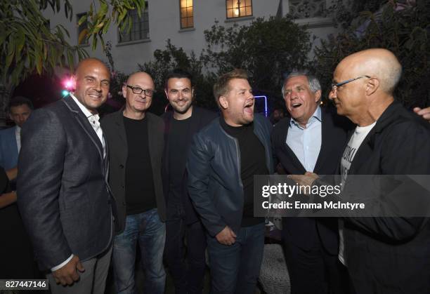 Executive producer/creative executive Eric Pankowski, Vice President of Apple Conten and Media Apps Robert Kondrk, producer of Carpool Karaoke series...