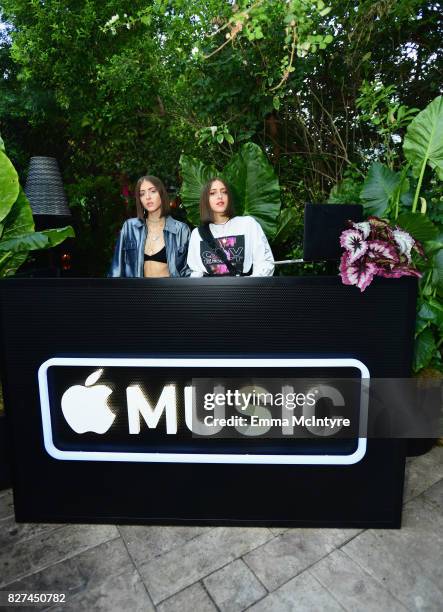 S Simihaze at Apple Music Launch Party Carpool Karaoke: The Series with James Corden on August 7, 2017 in West Hollywood, California.