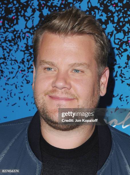 James Corden arrives at "Carpool Karaoke: The Series" On Apple Music Launch Party at Chateau Marmont on August 7, 2017 in Los Angeles, California.